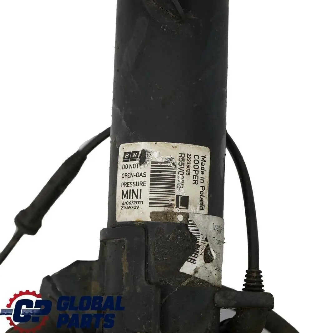 Suspension Delantera Izquierda Muelle Strut Pierna Freno para Mini R55 Clubman N12 con número de pieza 6781903 Mini R55 Clubman N12 Suspension Delantera Izquierda Muelle Strut Pierna Freno - SKU 6781903 - Número de pieza 6781903