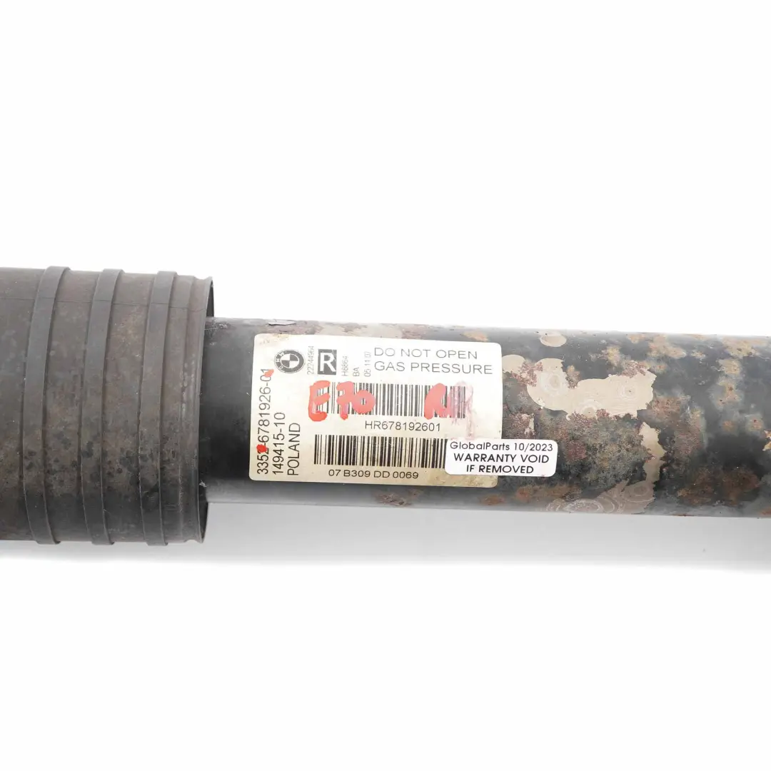 Suspensión Muelle Strut Trasero Derecho Amortiguador para BMW X5 E70 X6 E71 con número de pieza 6781926 BMW X5 E70 X6 E71 Suspensión Muelle Strut Trasero Derecho Amortiguador - SKU 6781926 - Número de pieza 6781926