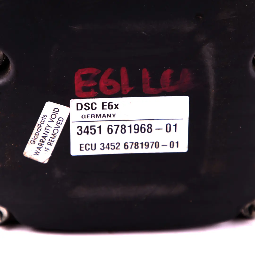 DSC ABS Hydro Control Unit Brake Pump 6781970 to BMW 5 Series E60 E61 with Part number 6781968 BMW 5 Series E60 E61 DSC ABS Hydro Control Unit Brake Pump 6781970 - SKU 6781968 - Part number 6781968