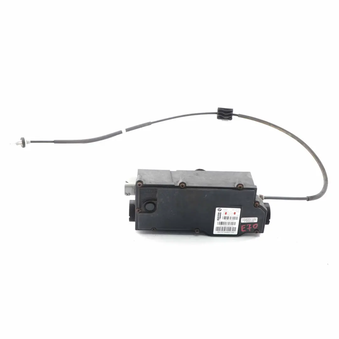 Electronic Handbrake BMW X5 E70 X6 E71 Parking Brake Actuator Unit to with Part number 6782205 Electronic Handbrake BMW X5 E70 X6 E71 Parking Brake Actuator Unit - SKU 6782205-1 - Part number 6782205