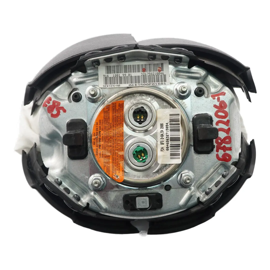 Lado Conductor Volante Módulo de Aire Negro DAMAGED 6758210 para BMW Z4 E85 E86 con número de pieza 6782206 BMW Z4 E85 E86 Lado Conductor Volante Módulo de Aire Negro DAMAGED 6758210 - SKU 6782206-1 - Número de pieza 6782206