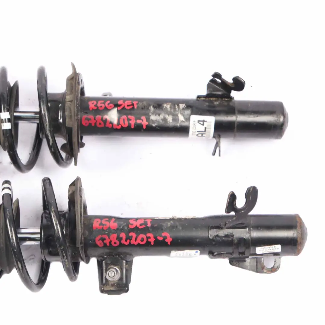 Strut Front Left Right N/O/S Suspension Shock Absorber Set to Mini R56 R58 Spring with Part number 6782207 Mini R56 R58 Spring Strut Front Left Right N/O/S Suspension Shock Absorber Set - SKU 6782207-7 - Part number 6782207