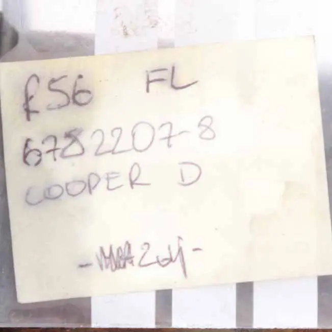 Front Left N/S Spring Suspension Shock Absorber to Mini Cooper R56 R58 with Part number 6782207 Mini Cooper R56 R58 Front Left N/S Spring Suspension Shock Absorber - SKU 6782207-8 - Part number 6782207