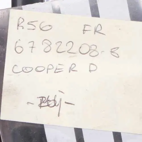 Front Right O/S Spring Suspension Shock Absorber to Mini Cooper R56 R58 with Part number 6782208 Mini Cooper R56 R58 Front Right O/S Spring Suspension Shock Absorber - SKU 6782208-8 - Part number 6782208