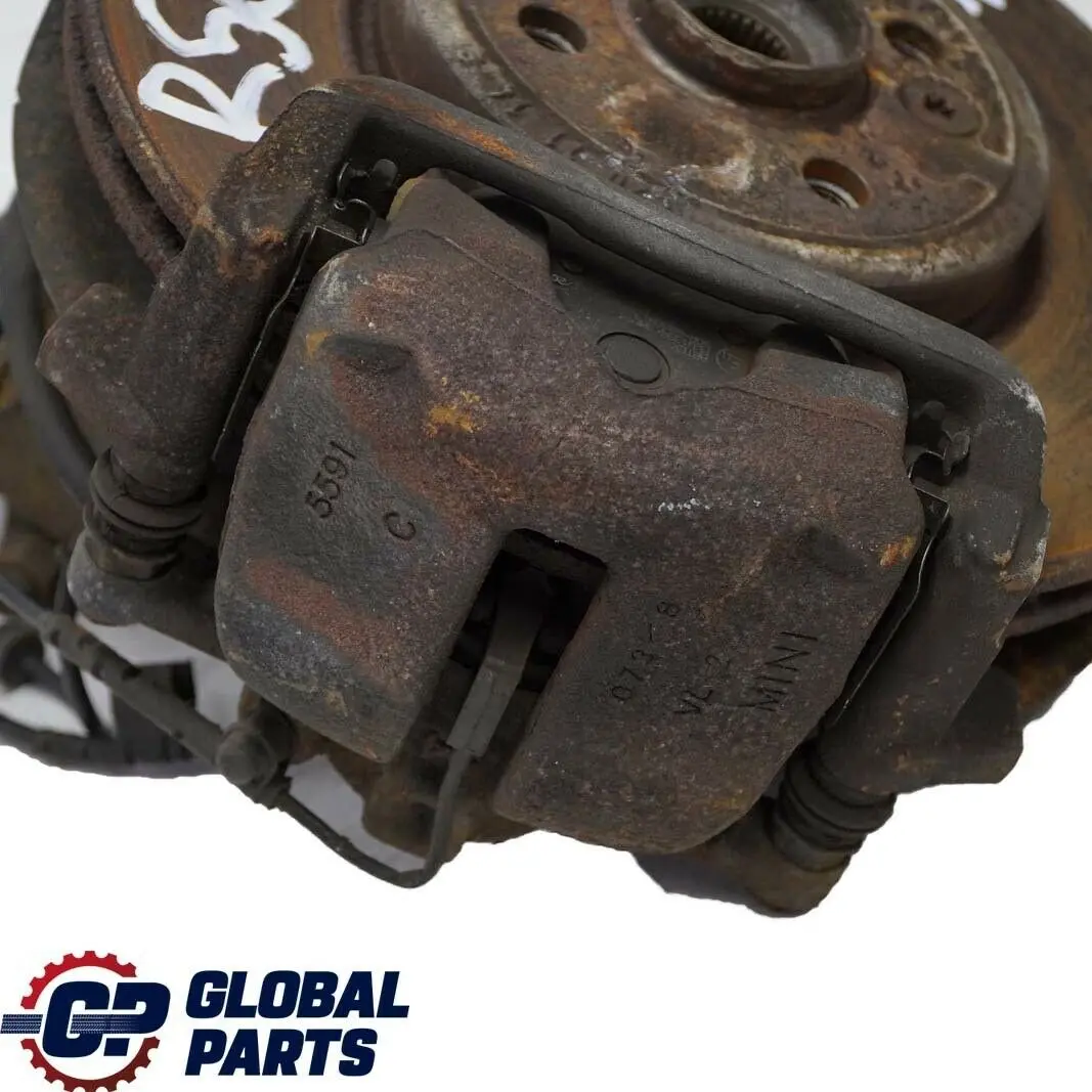 Muelle delantero izquierdo Pata freno Cubo de suspensión para Mini R56 Cooper S N14 con número de pieza 6782209 Mini R56 Cooper S N14 Muelle delantero izquierdo Pata freno Cubo de suspensión - SKU 6782209 - Número de pieza 6782209