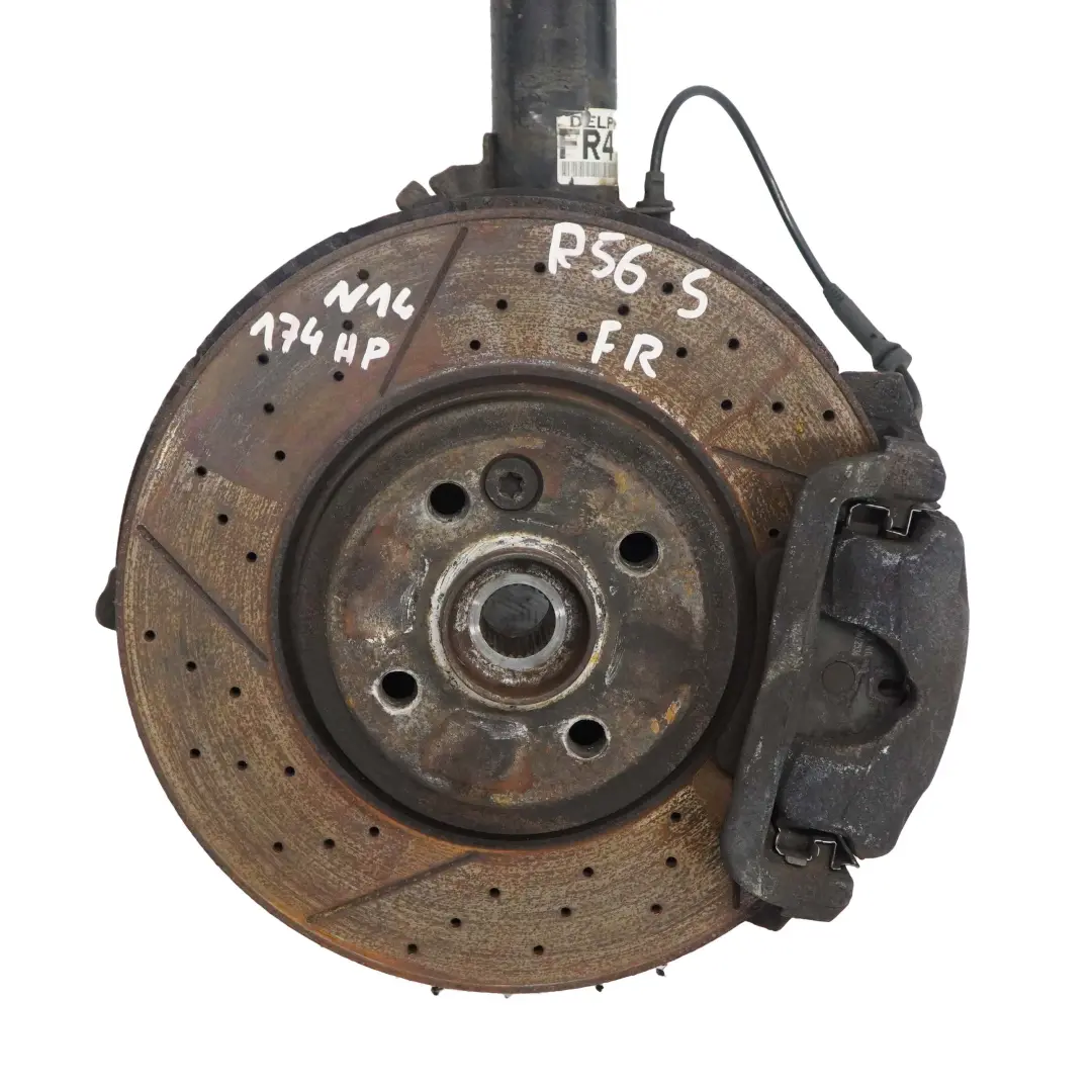 Amortisseur avant Droit Amortisseur Pivotement Perfore Frein pour Mini R56 Cooper S à propos du numéro de pièce 6782210 Mini R56 Cooper S Amortisseur avant Droit Amortisseur Pivotement Perfore Frein - SKU 6782210-3 - Numéro de pièce 6782210