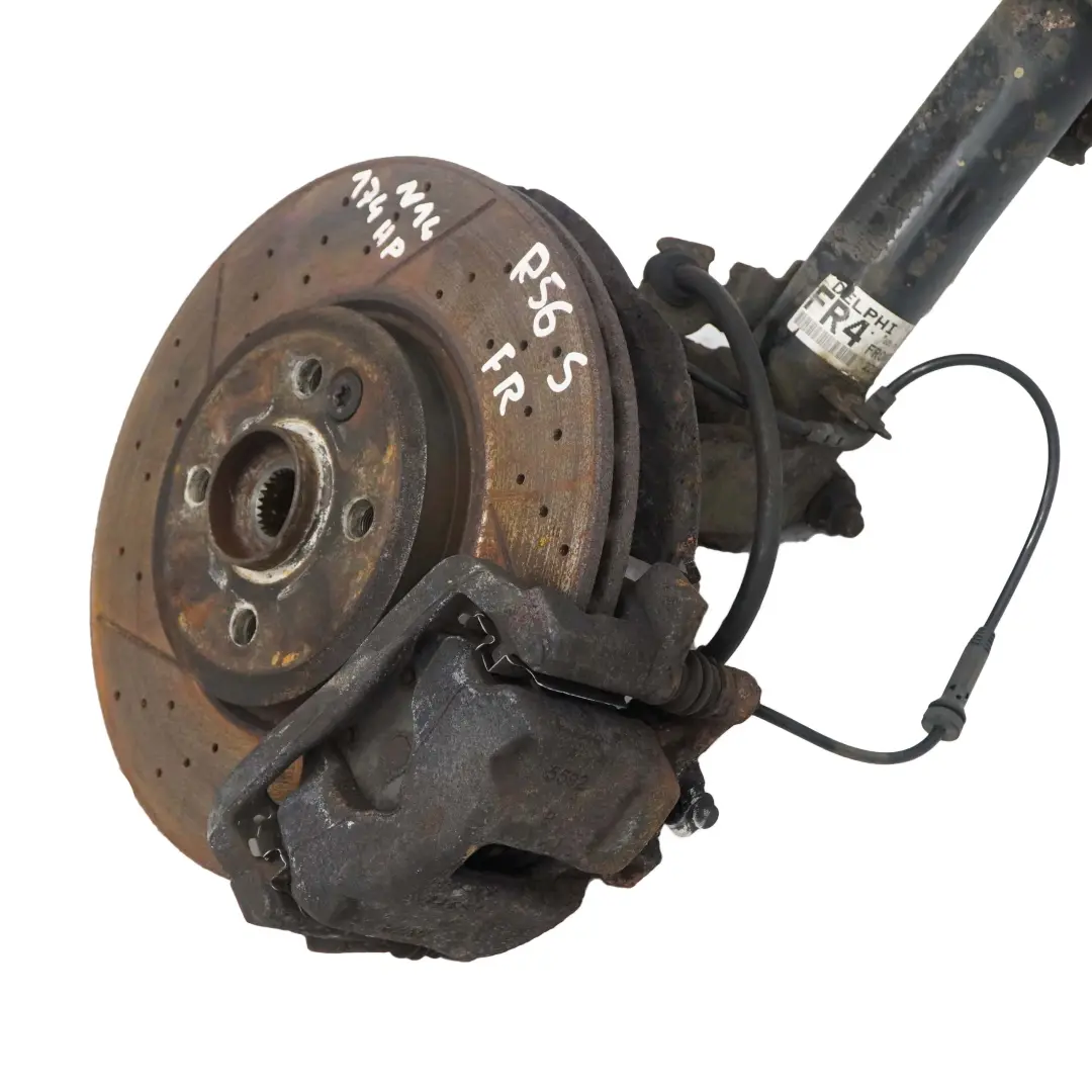 Amortisseur avant Droit Amortisseur Pivotement Perfore Frein pour Mini R56 Cooper S à propos du numéro de pièce 6782210 Mini R56 Cooper S Amortisseur avant Droit Amortisseur Pivotement Perfore Frein - SKU 6782210-3 - Numéro de pièce 6782210