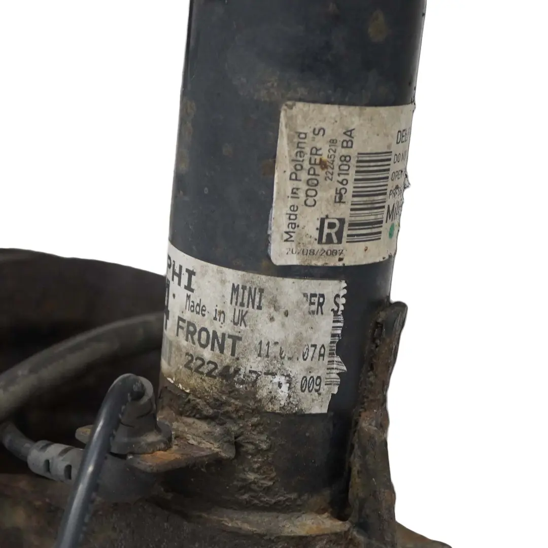 Amortisseur avant Droit Amortisseur Pivotement Perfore Frein pour Mini R56 Cooper S à propos du numéro de pièce 6782210 Mini R56 Cooper S Amortisseur avant Droit Amortisseur Pivotement Perfore Frein - SKU 6782210-3 - Numéro de pièce 6782210