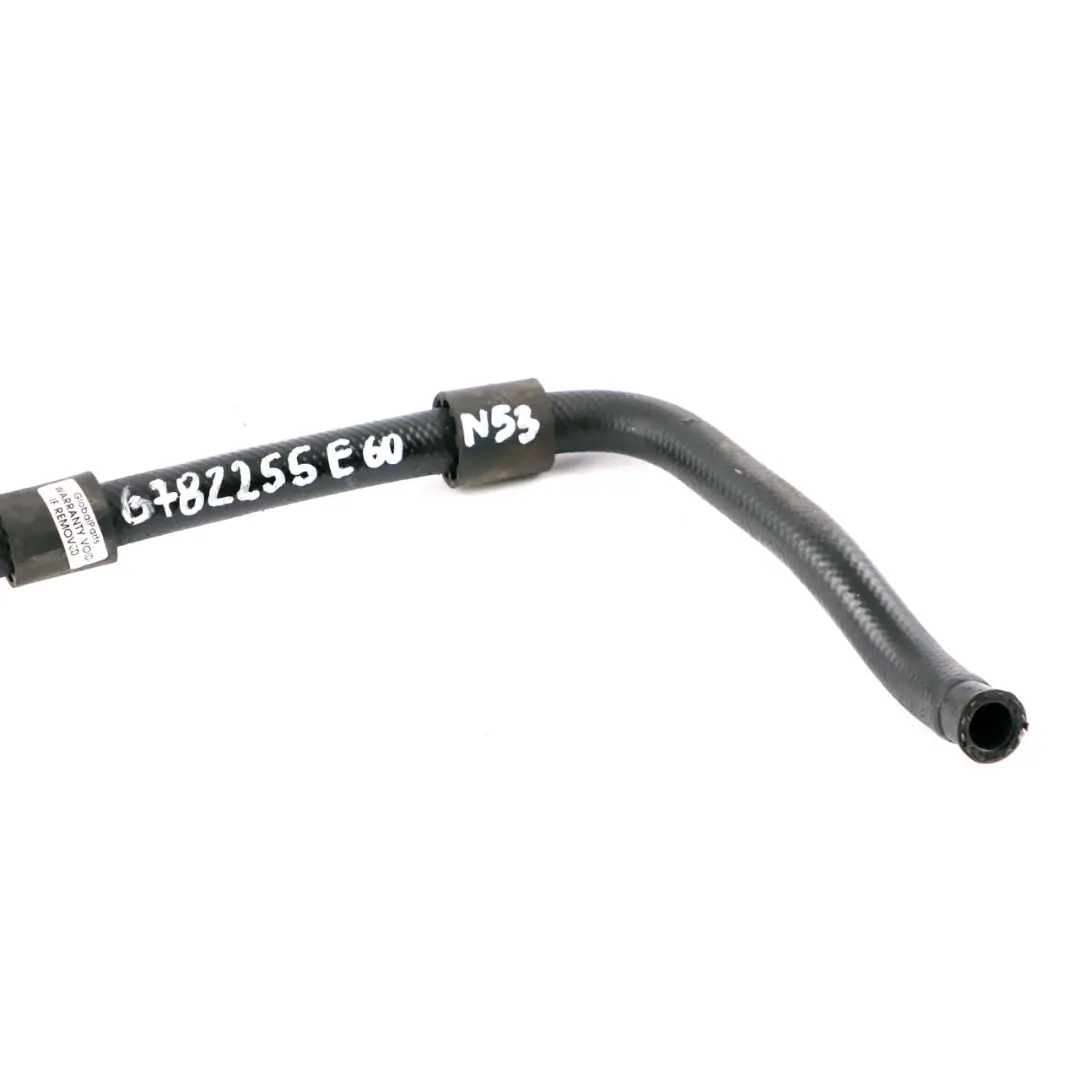N53 Tubo de retorno del radiador para BMW 5 6 E60 E61 E63 LCI 525i 530i 630i con número de pieza 6782255 BMW 5 6 E60 E61 E63 LCI 525i 530i 630i N53 Tubo de retorno del radiador - SKU 6782255 - Número de pieza 6782255