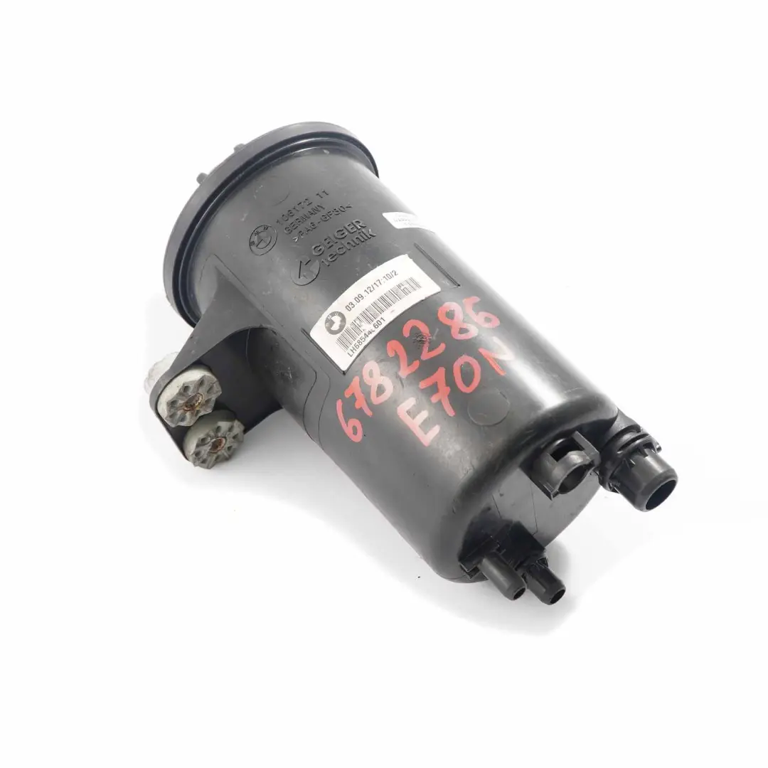 Steering Oil Carrier BMW E70 LCI E71 Power Steering Oil Tank Reservoir to with Part number 6782286 Steering Oil Carrier BMW E70 LCI E71 Power Steering Oil Tank Reservoir - SKU 6782286 - Part number 6782286