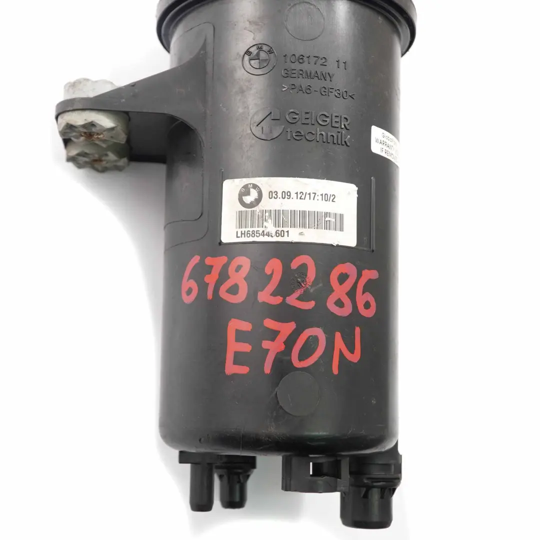 Radiateur Retour Ligne d'aspiration Tuyau Réservoir pour BMW E70 LCI à propos du numéro de pièce 6782286 BMW E70 LCI Radiateur Retour Ligne d'aspiration Tuyau Réservoir - SKU 6782286 - Numéro de pièce 6782286