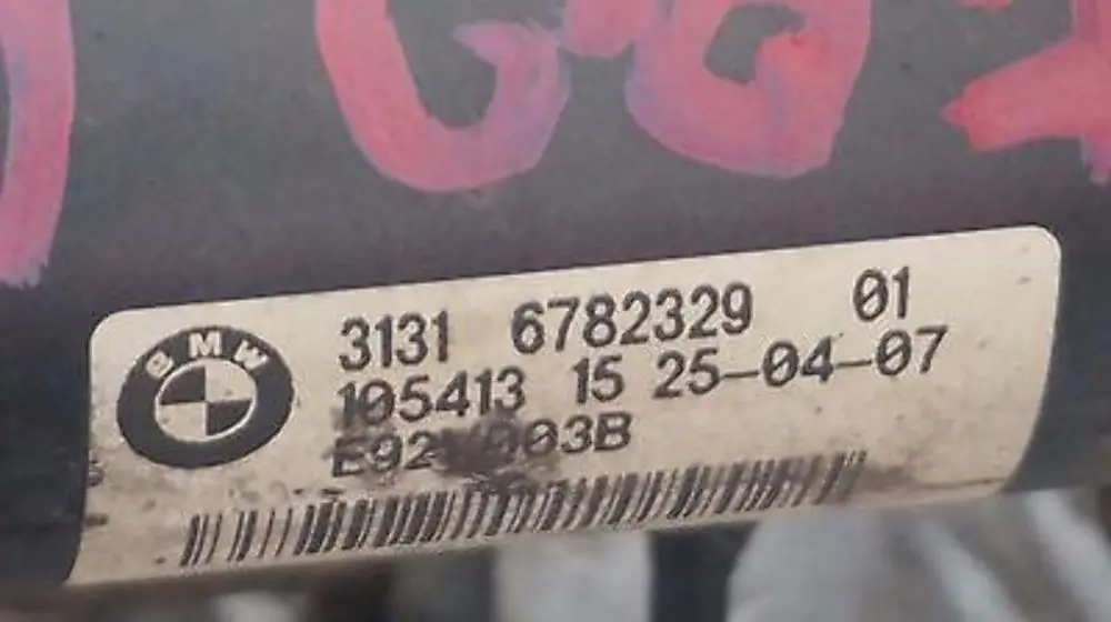 BMW E92 320i N43 170HP Amortyzator zwrotnica lewa - SKU 6782329 - Numer Części 6782329