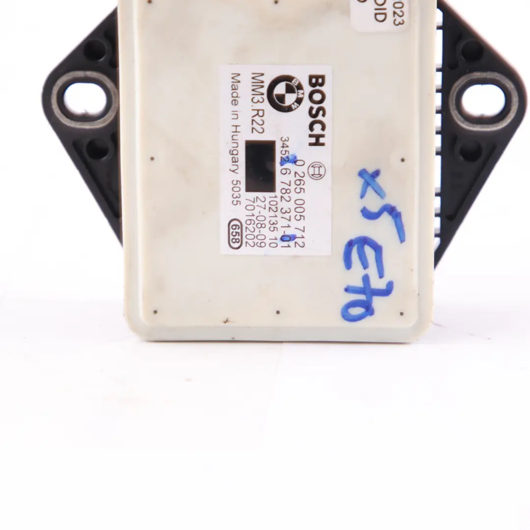 Yaw Sensor BMW E60 E61 X5 E70 ESP Rotation Rate Speed Acceleration Unit to with Part number 6782371 Yaw Sensor BMW E60 E61 X5 E70 ESP Rotation Rate Speed Acceleration Unit - SKU 6782371 - Part number 6782371