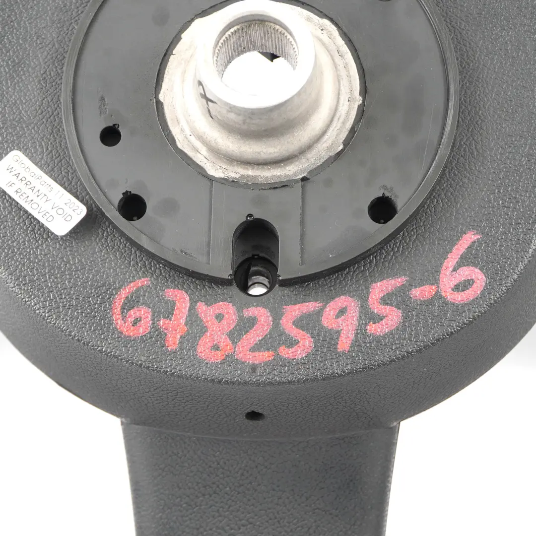 Leather Sports Multifunction Steering Wheel Mini Cooper R56 LCI R60 Black - SKU 6782595-6 - Part number 6782595