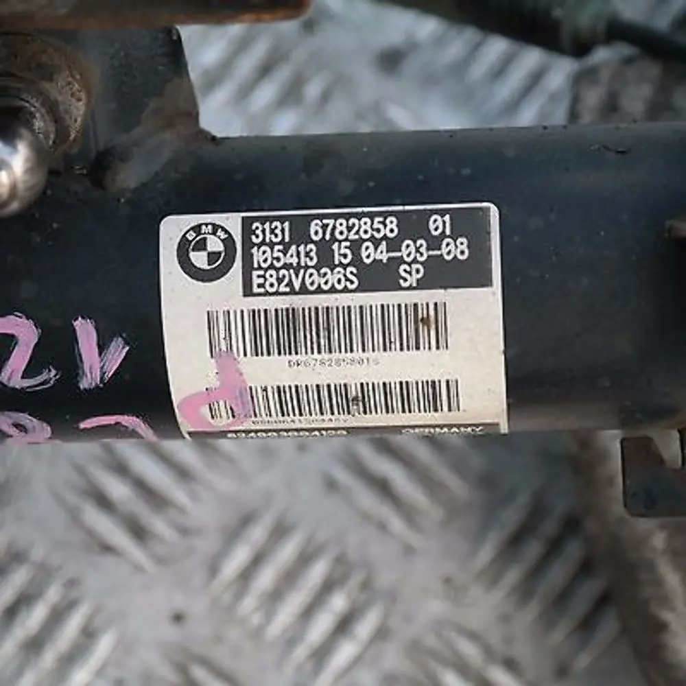 BMW E82 M-SPORT DELANTERO DERECHO PATA SUSPENSIoN EJE FRENO DISCO BUJE SET - SKU 6782858-1 - Número de pieza 31316782858