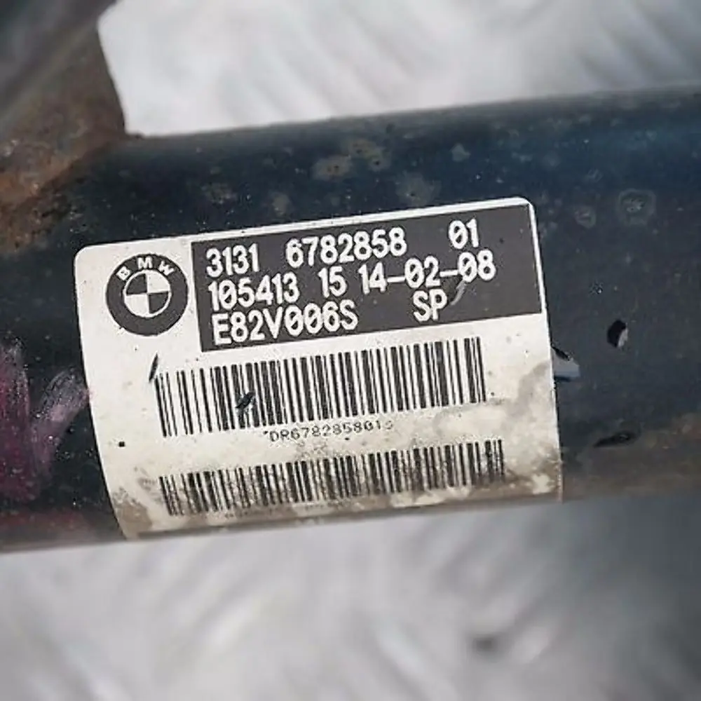 BMW E81 118d M-SPORT FRONTAL DERECHO PIERNA SUSPENSIÓN EJE FRENO DISCO HUB - SKU 6782858 - Número de pieza 6782858