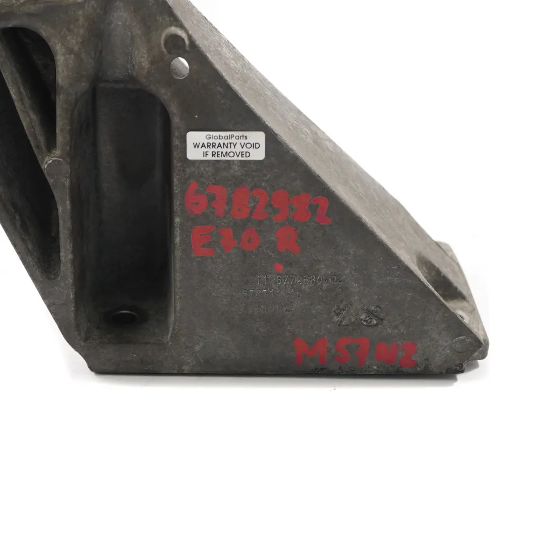 Engine Mount BMW X5 X6 E70 E71 M57N2 Engine Supporting Bracket Right O/S 6772680 - SKU 6782982-1 - Part number 6782982