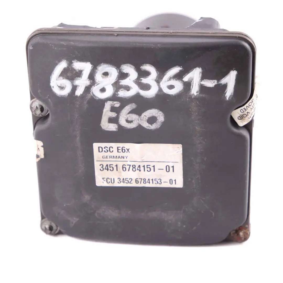 DSC ABS Hydro Unit Brake Pump 6784151 6774679 to BMW E60 E61 E63 E64 LCI with Part number 6783361 BMW E60 E61 E63 E64 LCI DSC ABS Hydro Unit Brake Pump 6784151 6774679 - SKU 6783361-1 - Part number 6783361