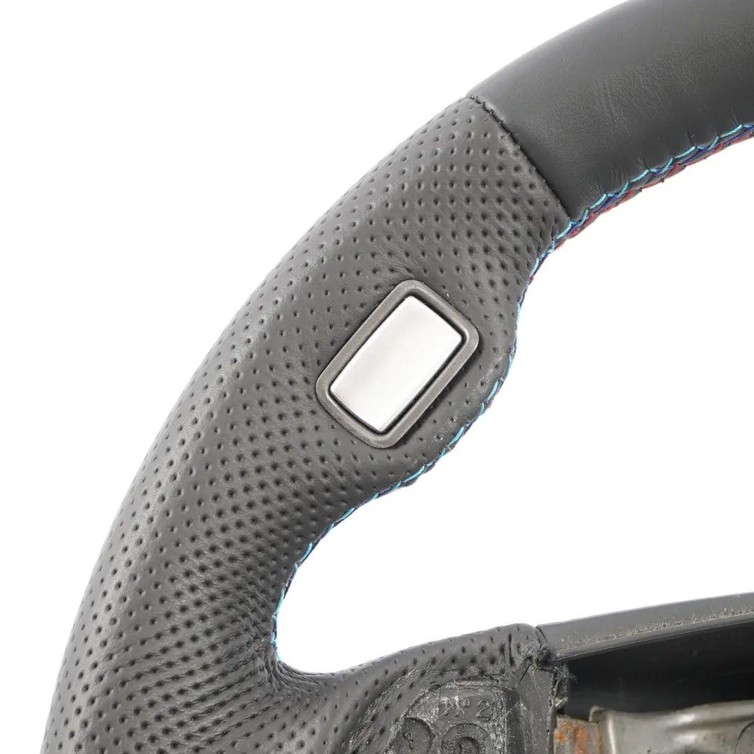 BMW E65 E66 E67 NOUVEAU Cuir Noir Volant Sport en Cuir Noir M-tricolored - SKU 6783490-1 - Numéro de pièce 6783490