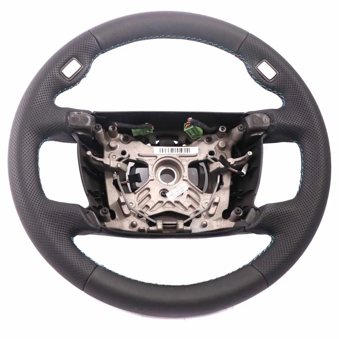 BMW E65 Neuf Cuir Noir Volant M-TRI Colores 3 Couleurs Tris Couleurs