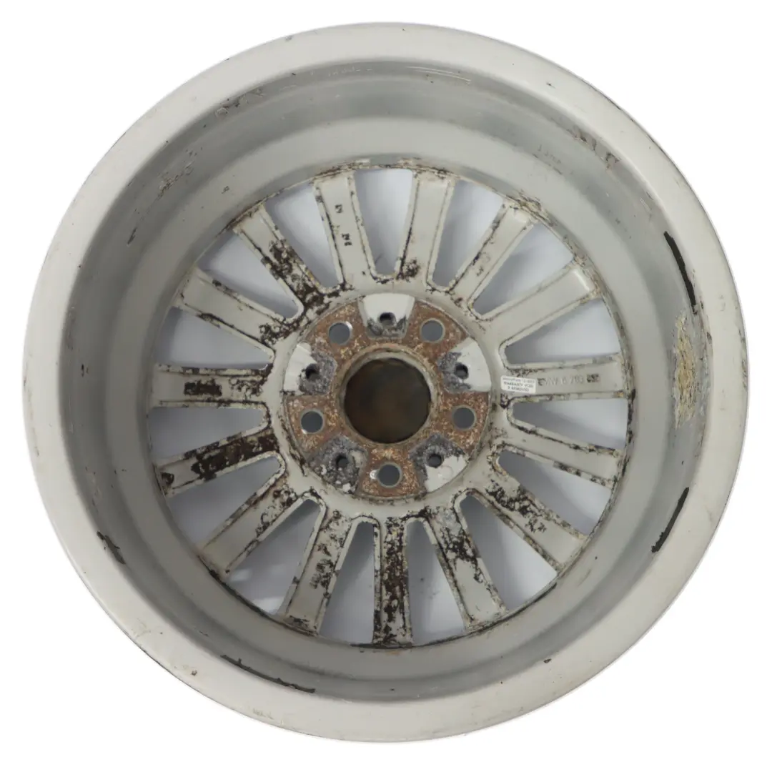 Light Alloy Wheel Rim 17" Multispoke 284 8J ET:34 to BMW E90 E91 E92 Silver with Part number 6783630 BMW E90 E91 E92 Silver Light Alloy Wheel Rim 17" Multispoke 284 8J ET:34 - SKU 6783630-4 - Part number 6783630