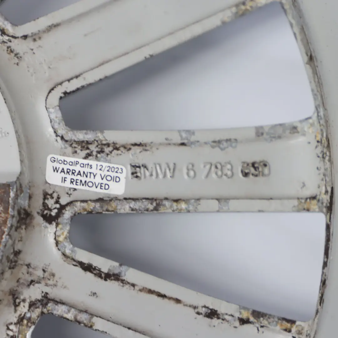 BMW E90 E91 E92 Silver Light Alloy Wheel Rim 17" Multispoke 284 8J ET:34 - SKU 6783630-4 - Part number 6783630