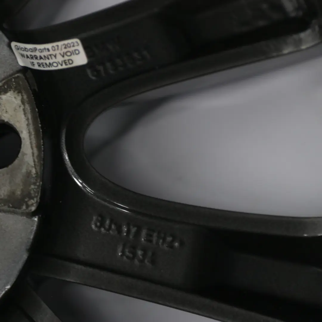 BMW E90 E91 E92 Ferricgrey Cerchio in lega a V razze 285 17" ET:34 8J - SKU 6783631-7 - Numero di parte 6783631