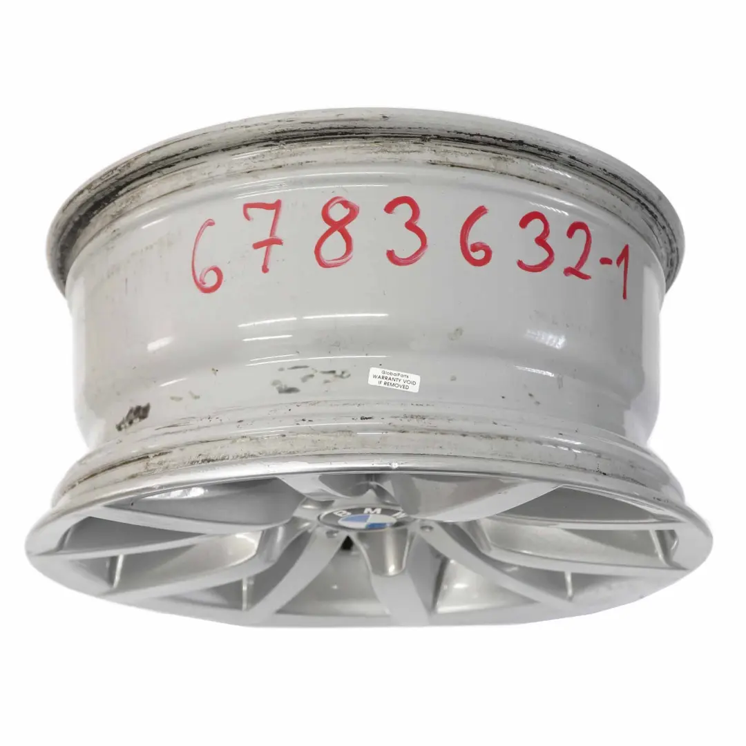 BMW E90 E91 Silver Light Alloy Wheel Rim 17" Star Spoke 286 8J ET:34 - SKU 6783632-1 - Part number 6783632
