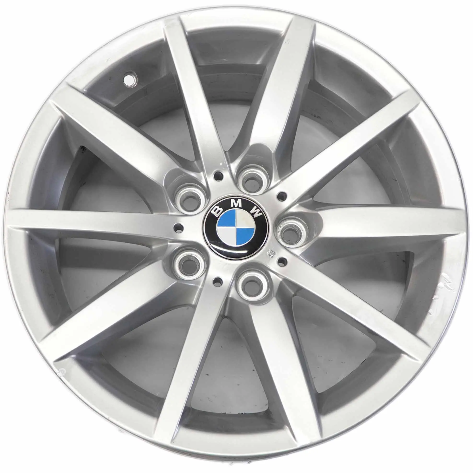 BMW E90 E91 Cerchio Lega Leggera Argento 17" Stella Raggi 286 8J ET:34 6783632