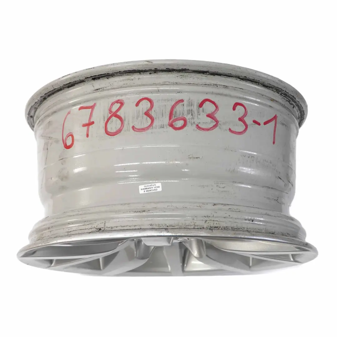 Silber Leichtmetallfelge 17" Sternspeiche 286 8.5J ET:39 für BMW E90 E91 mit Teilenummer 6783633 BMW E90 E91 Silber Leichtmetallfelge 17" Sternspeiche 286 8.5J ET:39 - SKU 6783633-1 - Teilenummer 6783633