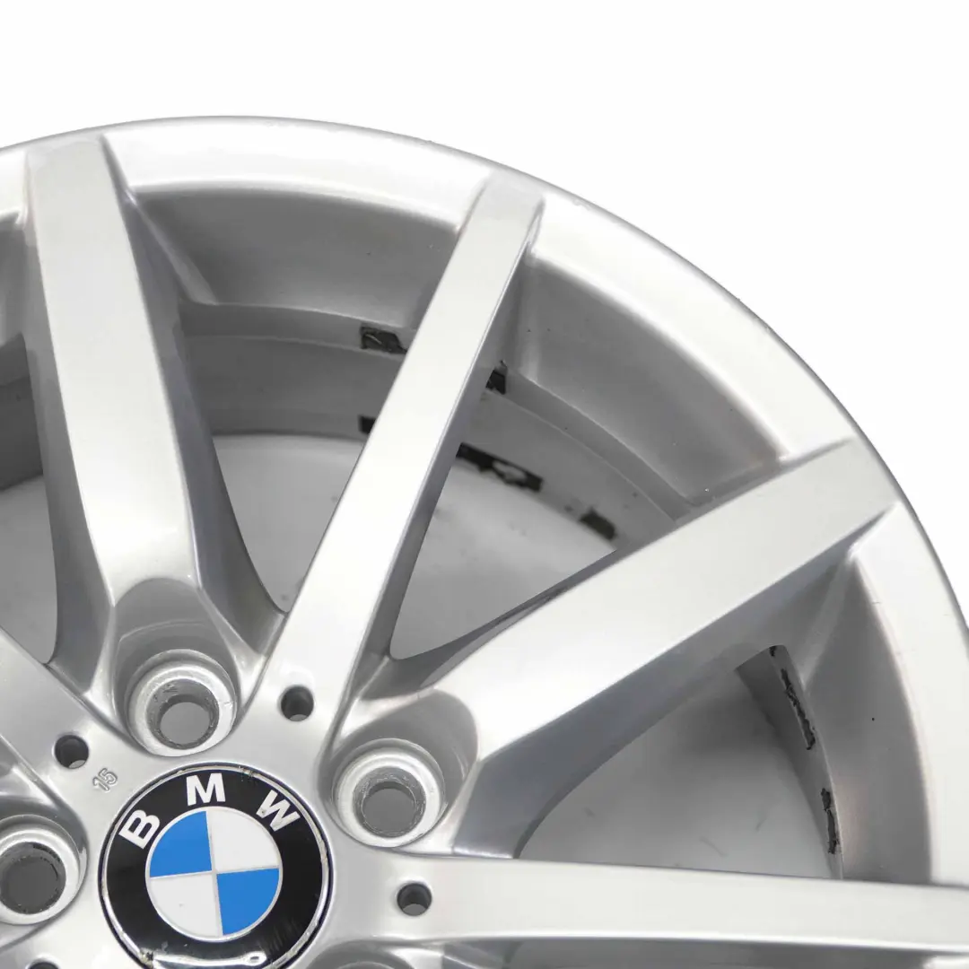 Light Alloy Wheel Rim 17" Star Spoke 286 8.5J ET:39 to BMW E90 E91 Silver with Part number 6783633 BMW E90 E91 Silver Light Alloy Wheel Rim 17" Star Spoke 286 8.5J ET:39 - SKU 6783633-1 - Part number 6783633