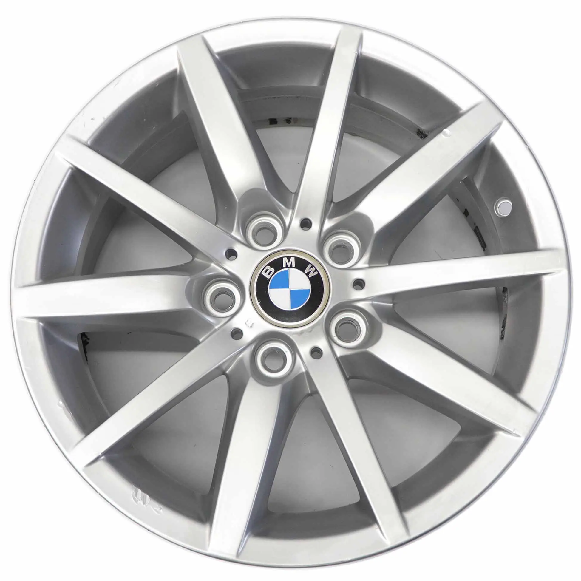 BMW E90 E91 Cerchio Lega Leggera Argento 17" Stella Raggi 286 8.5J ET:39 6783633
