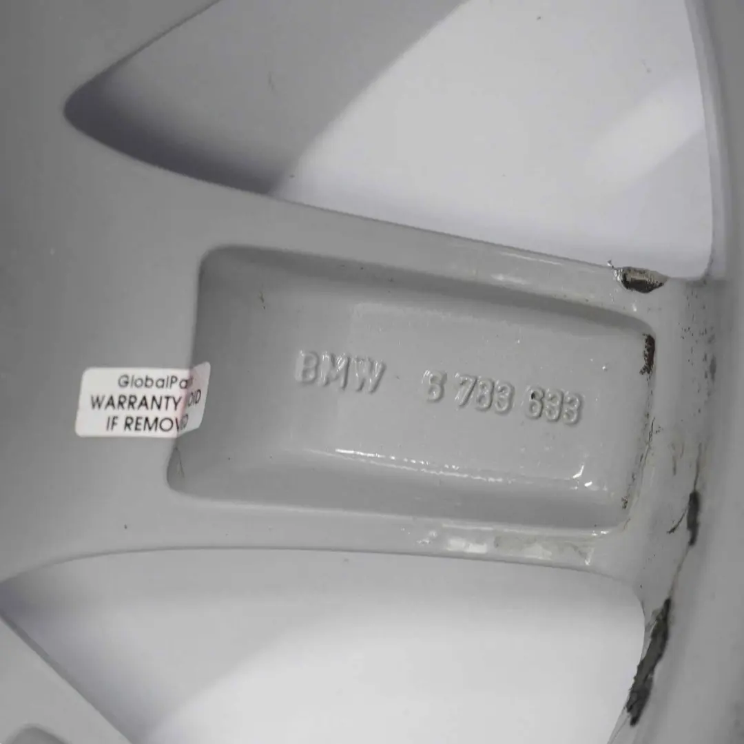 Plata Llanta Aleación Ligera 17 "Star Spoke 286 8.5J ET:39 para BMW E90 E91 con número de pieza 6783633 BMW E90 E91 Plata Llanta Aleación Ligera 17 "Star Spoke 286 8.5J ET:39 - SKU 6783633-2 - Número de pieza 6783633