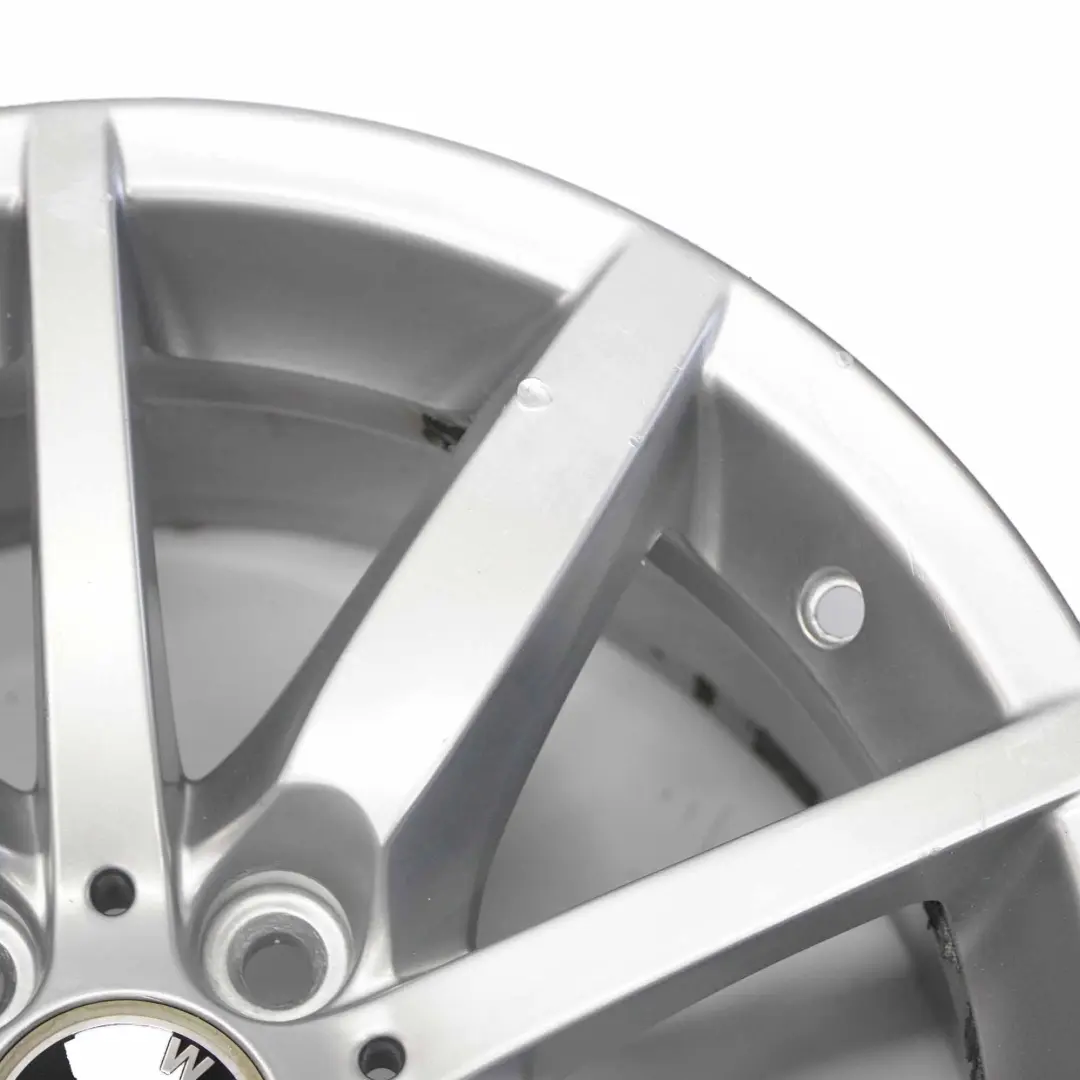 Light Alloy Wheel Rim 17" Star Spoke 286 8.5J ET:39 to BMW E90 E91 Silver with Part number 6783633 BMW E90 E91 Silver Light Alloy Wheel Rim 17" Star Spoke 286 8.5J ET:39 - SKU 6783633-2 - Part number 6783633