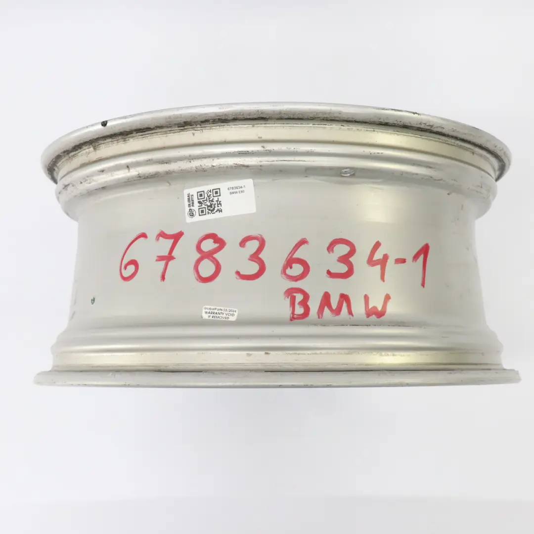 Front Silver Wheel Alloy Rim 18" Star Spoke 287 8J ET:34 to BMW E90 E91 E92 with Part number 6783634 BMW E90 E91 E92 Front Silver Wheel Alloy Rim 18" Star Spoke 287 8J ET:34 - SKU 6783634-1 - Part number 6783634