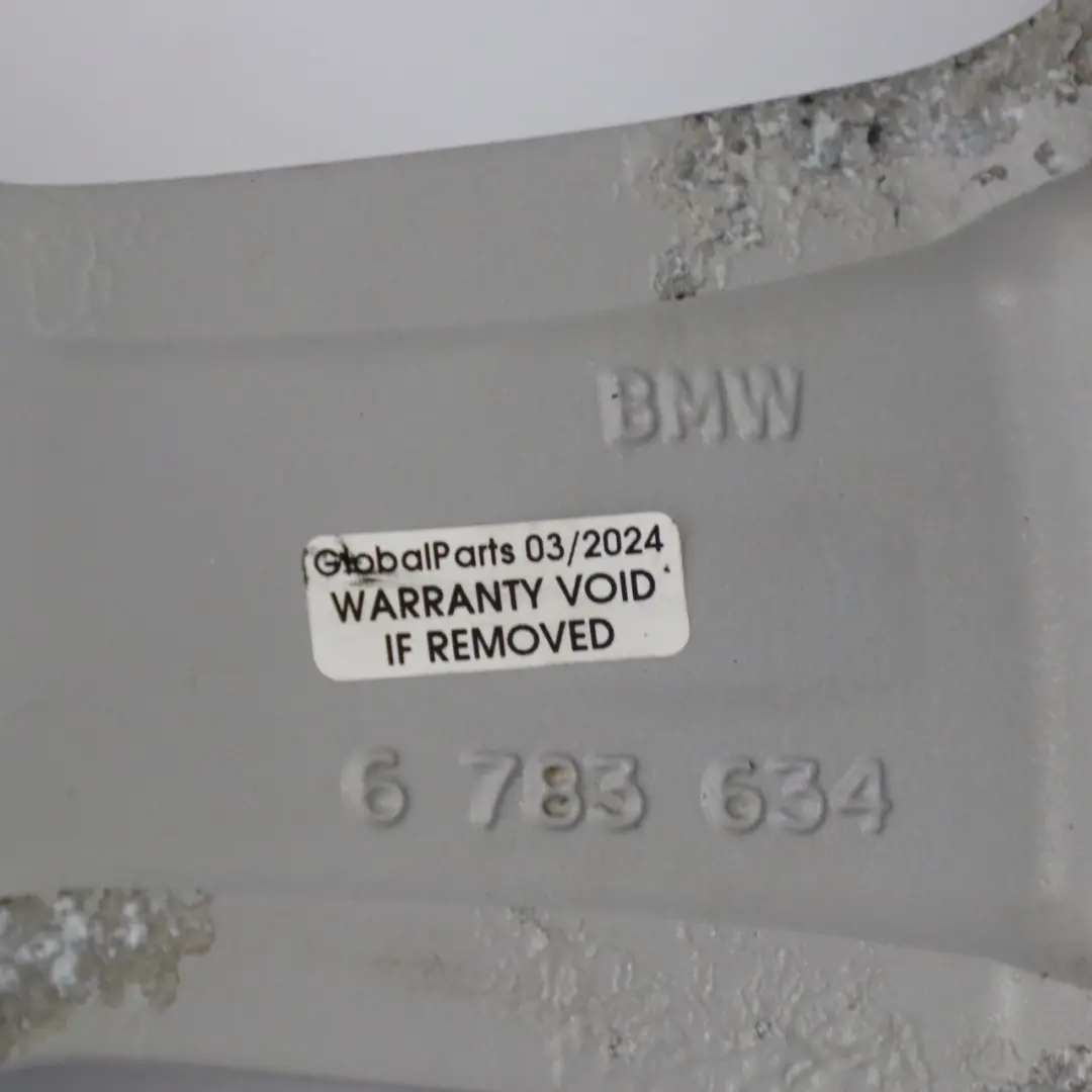 Front Silver Wheel Alloy Rim 18" Star Spoke 287 8J ET:34 to BMW E90 E91 E92 with Part number 6783634 BMW E90 E91 E92 Front Silver Wheel Alloy Rim 18" Star Spoke 287 8J ET:34 - SKU 6783634-1 - Part number 6783634