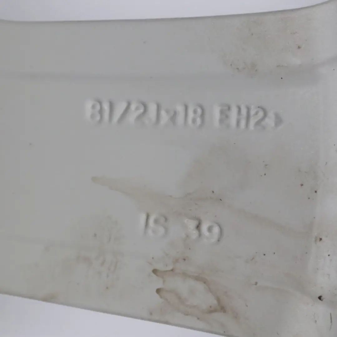 Alloy Wheel Rim 18" Star Spoke 287 8.5J ET:39 to BMW E90 E91 E92 Rear with Part number 6783635 BMW E90 E91 E92 Rear Alloy Wheel Rim 18" Star Spoke 287 8.5J ET:39 - SKU 6783635-1 - Part number 6783635