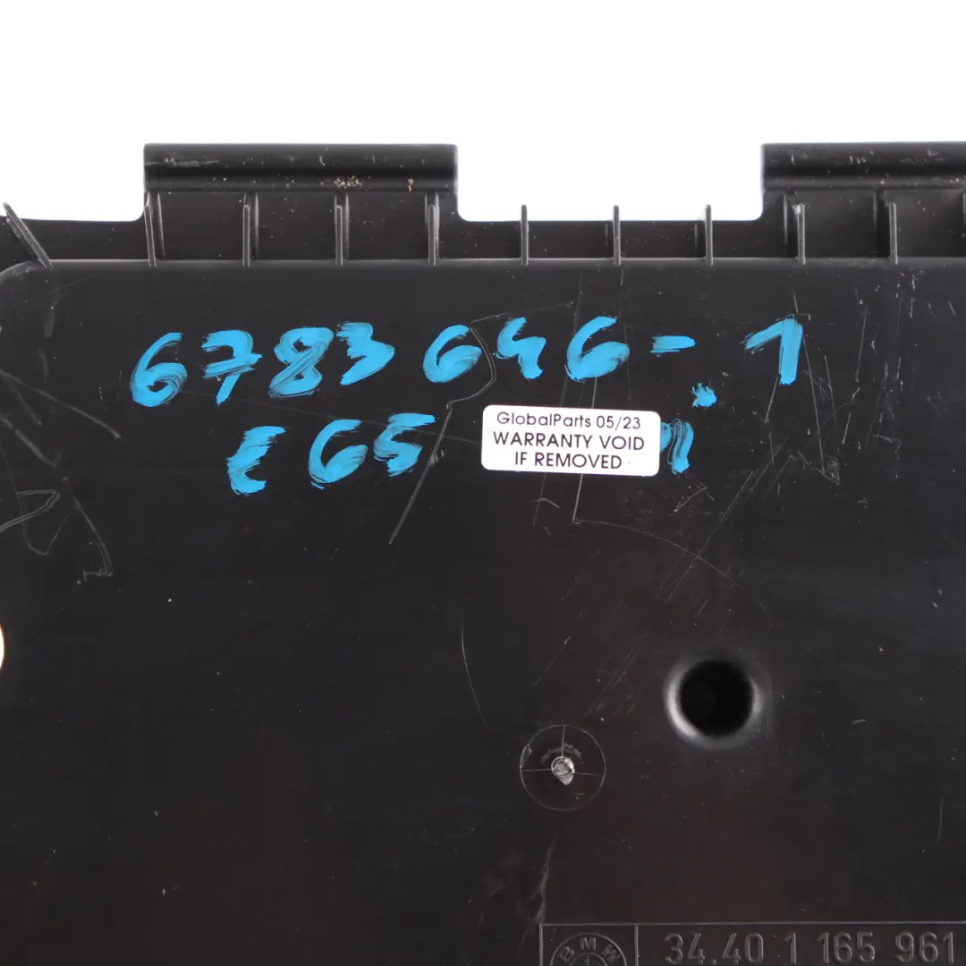 Handbrake Assembly BMW E65 E66 E67 Tray Cover Housing Panel 1165961 to with Part number 6783646 Handbrake Assembly BMW E65 E66 E67 Tray Cover Housing Panel 1165961 - SKU 6783646-1 - Part number 6783646