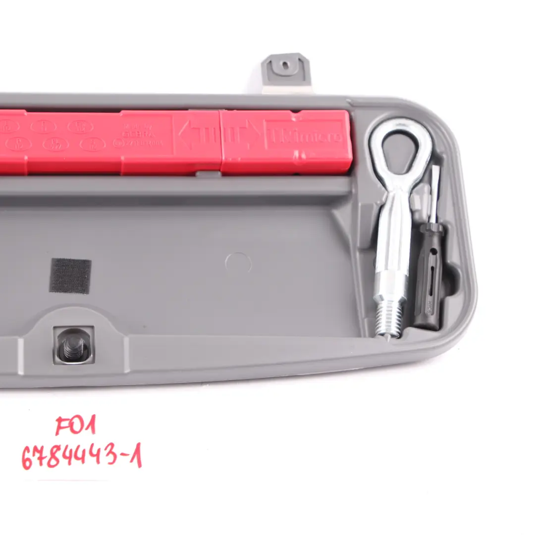 Tool Box Rear Boot Lid Tailgate Interior Tool Set to BMW F01 F02 with Part number 6784443 BMW F01 F02 Tool Box Rear Boot Lid Tailgate Interior Tool Set - SKU 6784443-1 - Part number 6784443