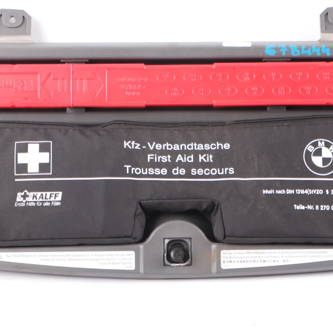 Tool Box Rear Boot Lid Tailgate Interior Tool Set to BMW F01 F02 with Part number 6784443 BMW F01 F02 Tool Box Rear Boot Lid Tailgate Interior Tool Set - SKU 6784443-2 - Part number 6784443