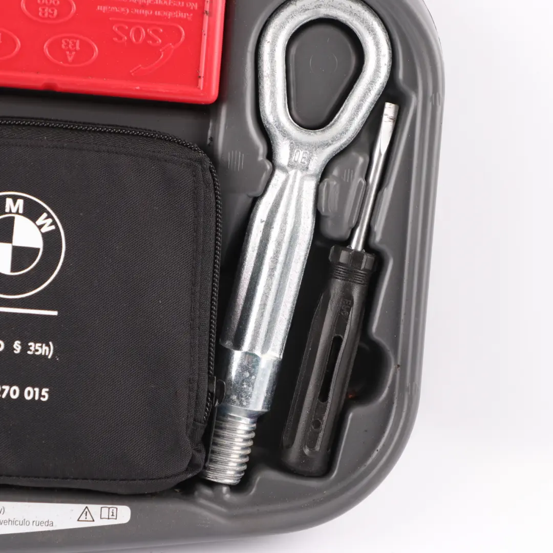 BMW F01 F02 Tool Box Rear Boot Lid Tailgate Interior Tool Set - SKU 6784443-2 - Part number 6784443