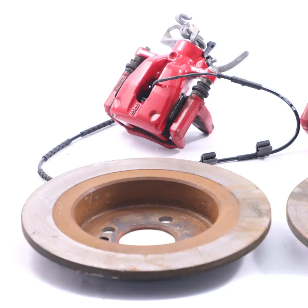 Mini R55 R56 R57 JCW John Cooper Works Rear Wheel TRW Brakes Caliper Set 280X10 - SKU 6784645/6784646 - Part number 6784645/6784646
