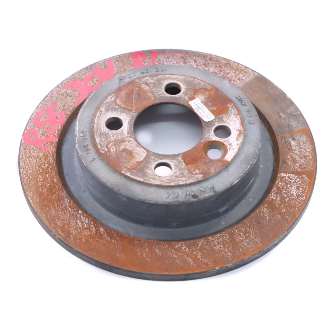 Mini R55 R56 R57 JCW Komplet Zacisków i Tarczy Tył TRW 280X10 - SKU 6784645/6784646 - Numer Części 6784645/6784646