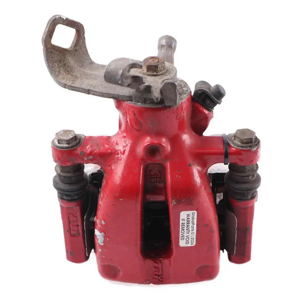 Right O/S Wheel TRW Brake Caliper to Mini R55 R56 R57 JCW John Cooper Works Rear with Part number 6784646 Mini R55 R56 R57 JCW John Cooper Works Rear Right O/S Wheel TRW Brake Caliper - SKU 6784646 - Part number 6784646