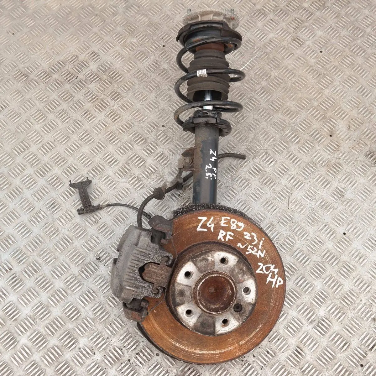 BMW Z4 Series E89 Roadster Front Right O/S Suspension Leg Brake Axle Disc Set