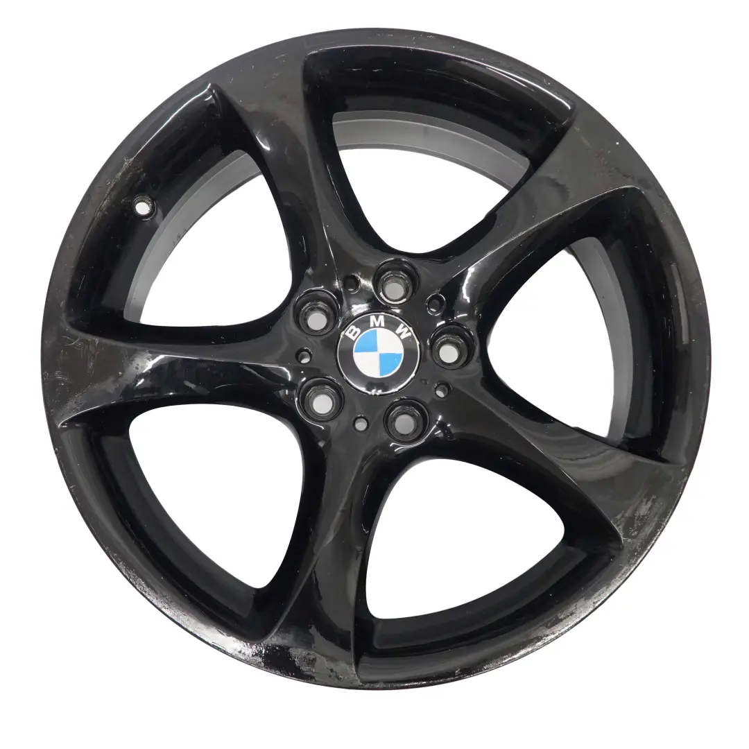 BMW 3 E90 E91 E92 E93 Black Wheel Alloy Rim Star Spoke 230 19" ET:37 8J - SKU 6785002-2 - Part number 6785002