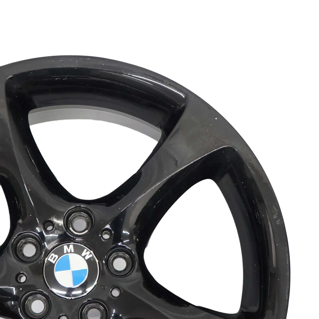 BMW 3 E90 E91 E92 E93 Black Wheel Alloy Rim Star Spoke 230 19" ET:37 8J - SKU 6785002-2 - Part number 6785002