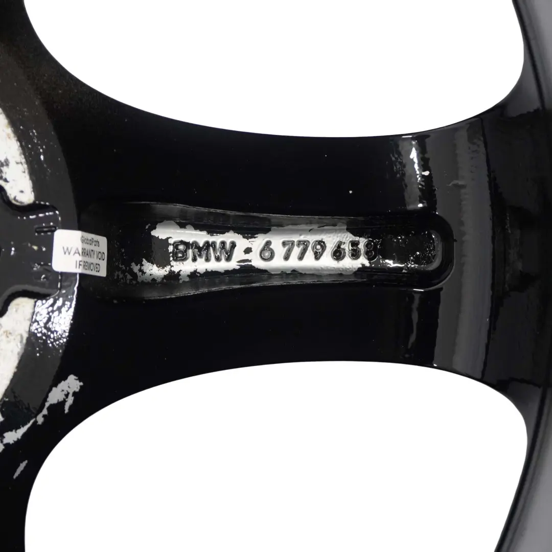 BMW 3 E90 E91 E92 E93 Black Wheel Alloy Rim Star Spoke 230 19" ET:37 8J - SKU 6785002-2 - Part number 6785002