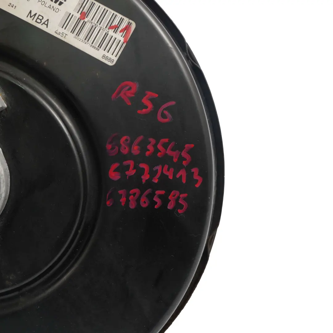 Serwo servo hamulca do Mini R55 R56 R57 R60 o numerze 6785182 Mini R55 R56 R57 R60 Serwo servo hamulca - SKU 6785182-1 - Numer Części 6785182