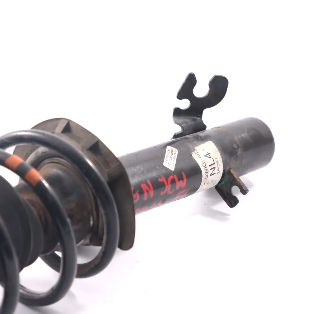 Ammortizzatore anteriore sinistro Puntone per Mini Cooper S JCW R56 N14 con numero di parte 6785213 Mini Cooper S JCW R56 N14 Ammortizzatore anteriore sinistro Puntone - SKU 6785213 - Numero di parte 6785213